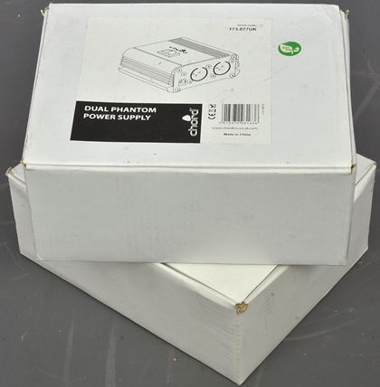 various-2 Chord dual phantom power supplies